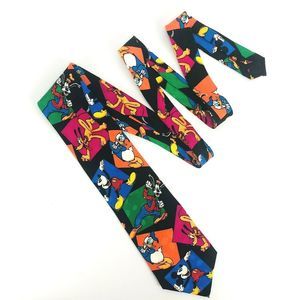 Mickey Inc Disney Multicolor Necktie